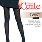 Fantasy Tights Conte Twist - Openwork Geometric Pattern "Diamonds"