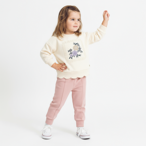 Nice Rosa Girls Jogger Set - Farnelli