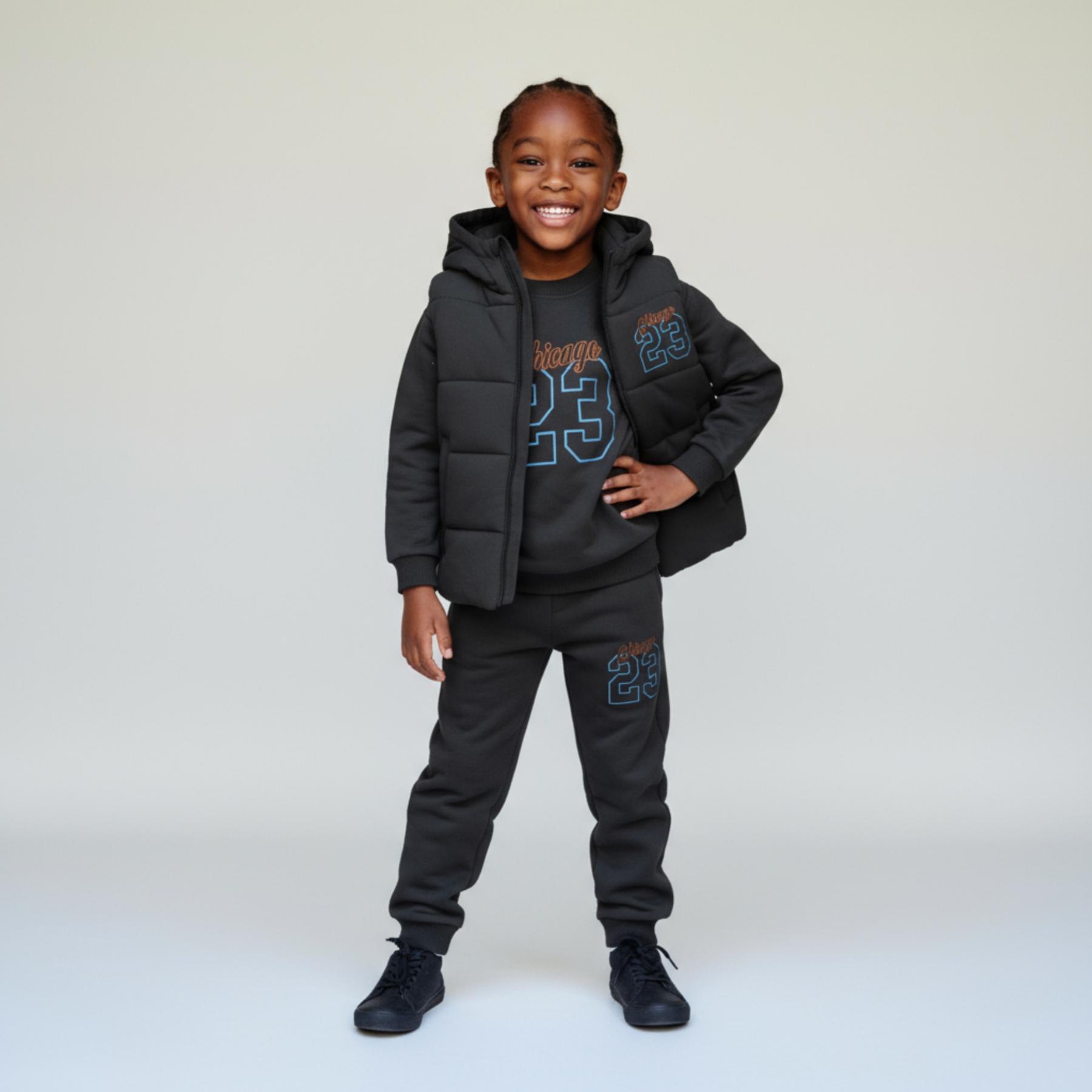 The Champ's Number Boys Jogger Set-0