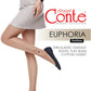 Fantasy Tights Conte Euphoria - Voluminous Flock Pattern