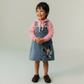 Pocket Girls Denim Set-0