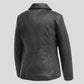 Whet Blu NYC Imelda women's lambskin leather jacket, back view