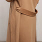 Marley Double Face Cashmere Wool Classic Overcoat in Camel