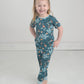Jungle Bamboo Pajamas for Kids – Two Piece Set