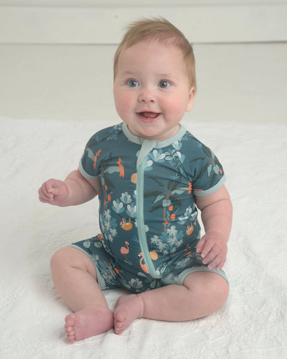 Jungle Bamboo Toddler Pajamas – Romper
