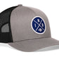 Indianapolis Football Trucker Hat  |  IND X Snapback