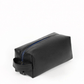 Deux Mains Iron Tight toiletry bag in black and blue, side view