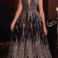 Cinderella Divine J819 Glitter A-Line Ball Gown