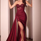 Fitted Strapless Sparkle & Lace Dress - Farnelli