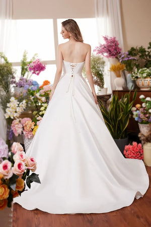 Strapless Wedding Gown JA4001 - Farnelli