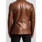 Jack Brown Premium Leather Blazer – Leather Jacket for Men