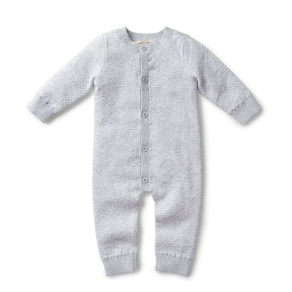 Jacquard Sweater Romper