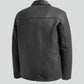 Whet Blu NYC JD men's leather jacket, back view
