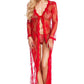 Long Lace Babydoll Robe