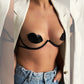 Invisible Mesh Demi Cup Bra Kinga Kiss Me-2