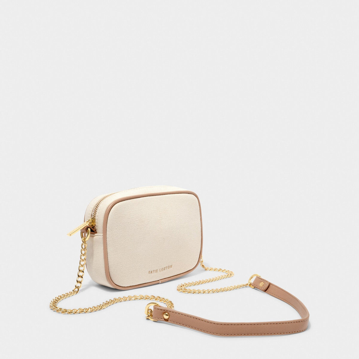 KADOU BOUTIQUE Amalfi canvas crossbody bag with adjustable strap and spacious interior, stylish and lightweight for everyday use.