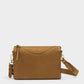 KADOU BOUTIQUE Alba Crossbody Bag in neutral color, featuring adjustable strap and compact design for everyday wear.
