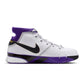 Nike Men's Kobe 1 Protro "81 Points" basketball shoes in black and white