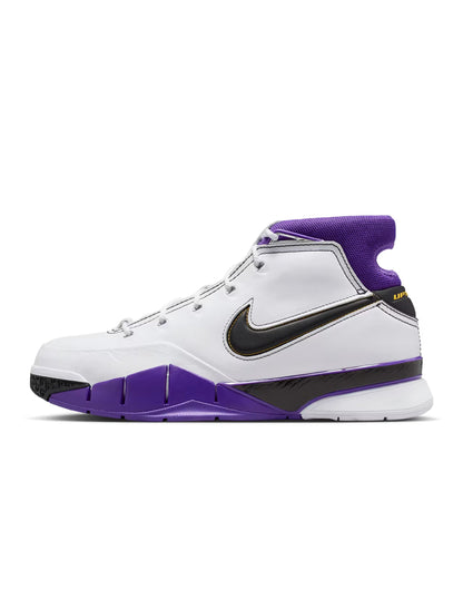 Nike Mens Kobe 1 Protro 81 Points basketball shoes in black and white sneaker design
