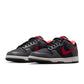 Nike Men's Kobe Dunk Low Protro sneakers in black with hot punch accents, featuring a low-cut design and athletic footwear style.