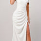 Cinderella Divine KV1057W Crepe Off the Shoulder Dress