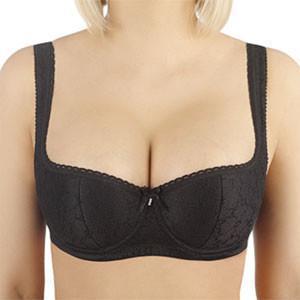 Lightly Lined Lace Balconette Bra Rosme Blossom-1
