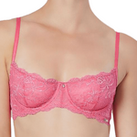 Lace Demi Cup Bra Montelle Intimates Coquette-2