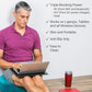 Shield Your Body SYB Laptop Pad infographic showing laptop protection features and product details