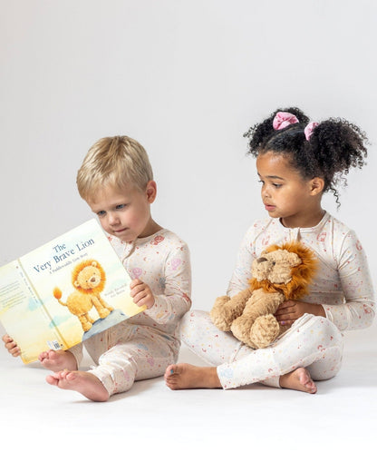 Leo Zodiac Bamboo Toddler Pajamas – Romper
