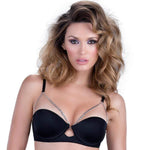 Lightly Padded Molded Demi Cup Bra Oh La La Cheri-0