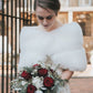 Ivory White Fur Wrap (Penelope Ivy07)