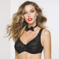 Lise Charmel Jolie Muse Sheer Mesh Lace Plunge Bra-0