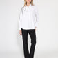 Gracia Fashion Women's Long Sleeve Shirt Button Down Sequin Embellished