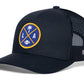 Los Angeles Football Trucker Hat  |  Dark Blue LA X Snapback