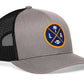 Los Angeles Football Trucker Hat  |  Dark Blue LA X Snapback