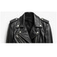 Louis Black Leather Jacket - Men Leather Jacket Black