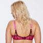 Sheer Mesh Full Figure Lace Bra Kinga Love Promise-1