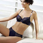 Sheer Lace Bra Lavinia Night Shadow Blue-0
