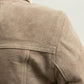 Luke Men's Faux Shearling Suede Trucker Jacket