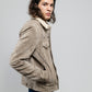 Luke Men's Faux Shearling Suede Trucker Jacket