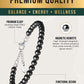 Hematite Magnetic Anklet (6mm Round Beads)