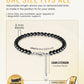 Hematite Magnetic Anklet (6mm Round Beads)