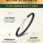 Hematite Magnetic Anklet (6mm Round Beads)
