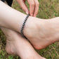 Hematite Magnetic Anklet (6mm Round Beads)