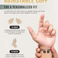 Curb Chain Inlay Copper Cuff Magnetic Therapy Bracelet for Men & Women