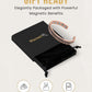 Curb Chain Inlay Copper Cuff Magnetic Therapy Bracelet for Men & Women