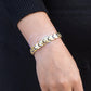 EllipseMAX Magnetic Bracelet for Women (Silver & Gold)