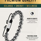 High Power Magnetic Hematite Bracelet Classic 8mm Bead