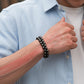 High Power Magnetic Hematite Bracelet Double Row