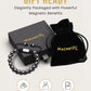 High Power Magnetic Hematite Bracelet Double Row